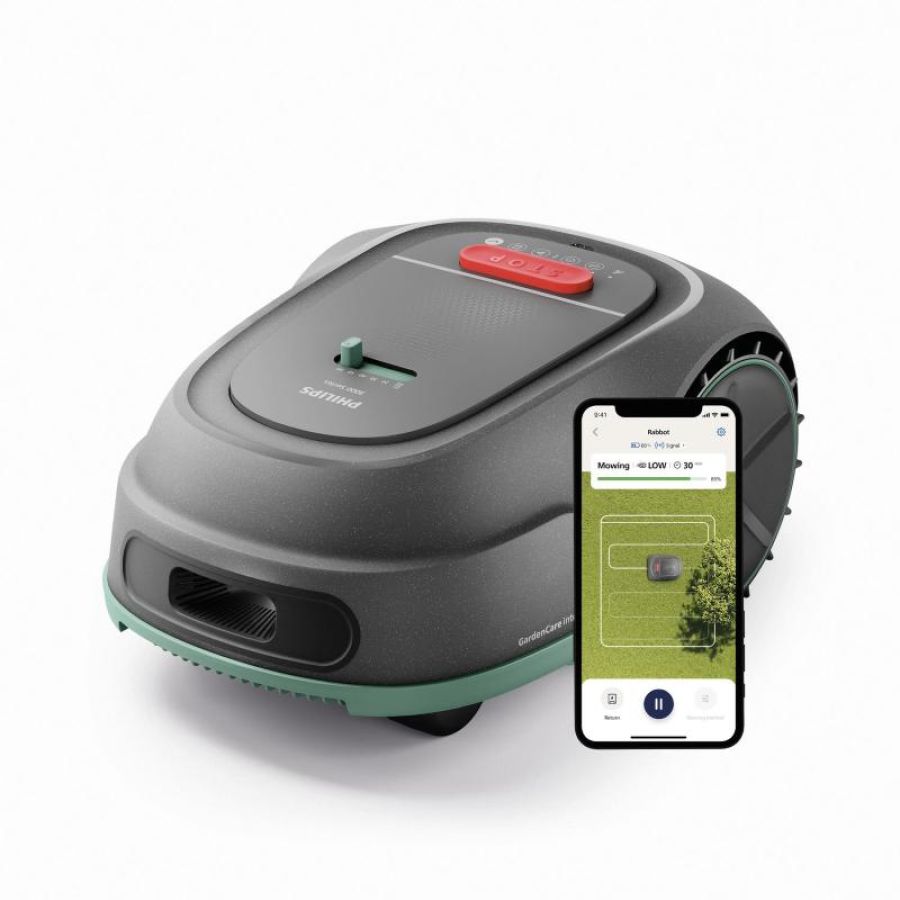 Philips ped robot tagliaerba automatico con gps sensore pioggia autoportante 30