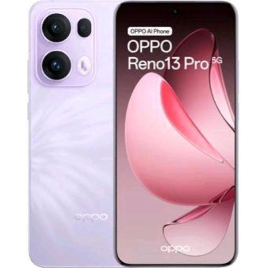 Oppo reno13 pro 5g smartphone 6.83`` 50mp 512gb 12gb ram android 15 viola