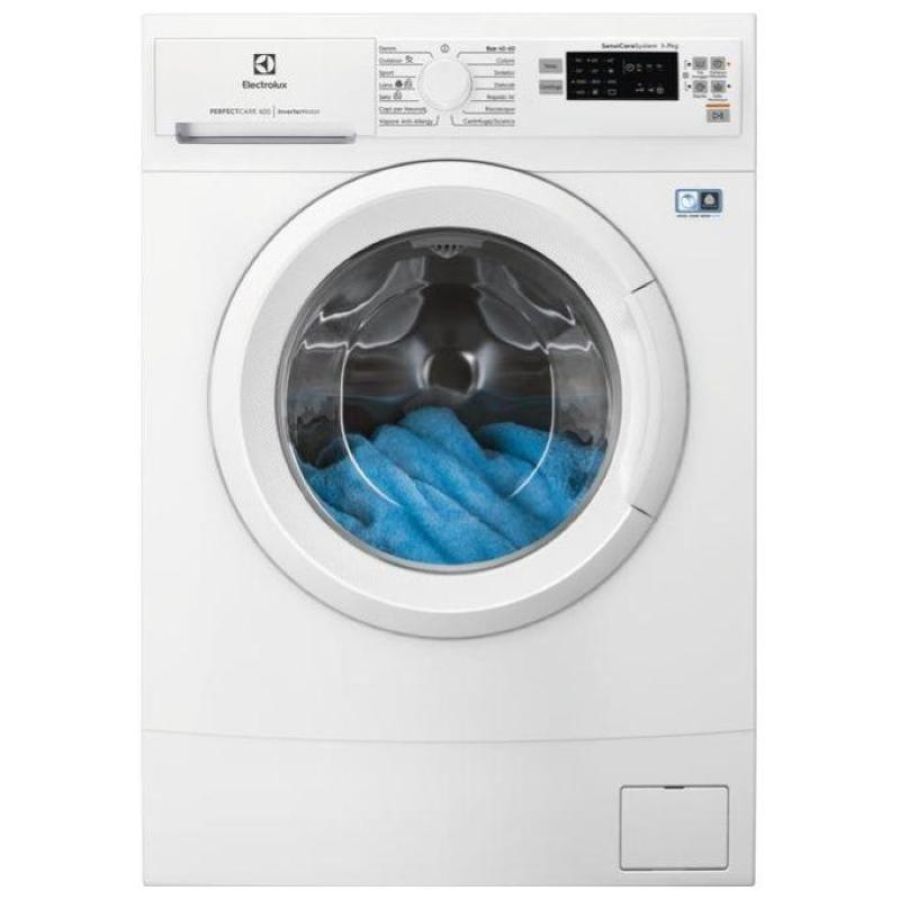 Electrolux serie 600 ew6s570w lavatrice slim 7 kg classe b centrifuga 1000 giri profondita` 45 cm