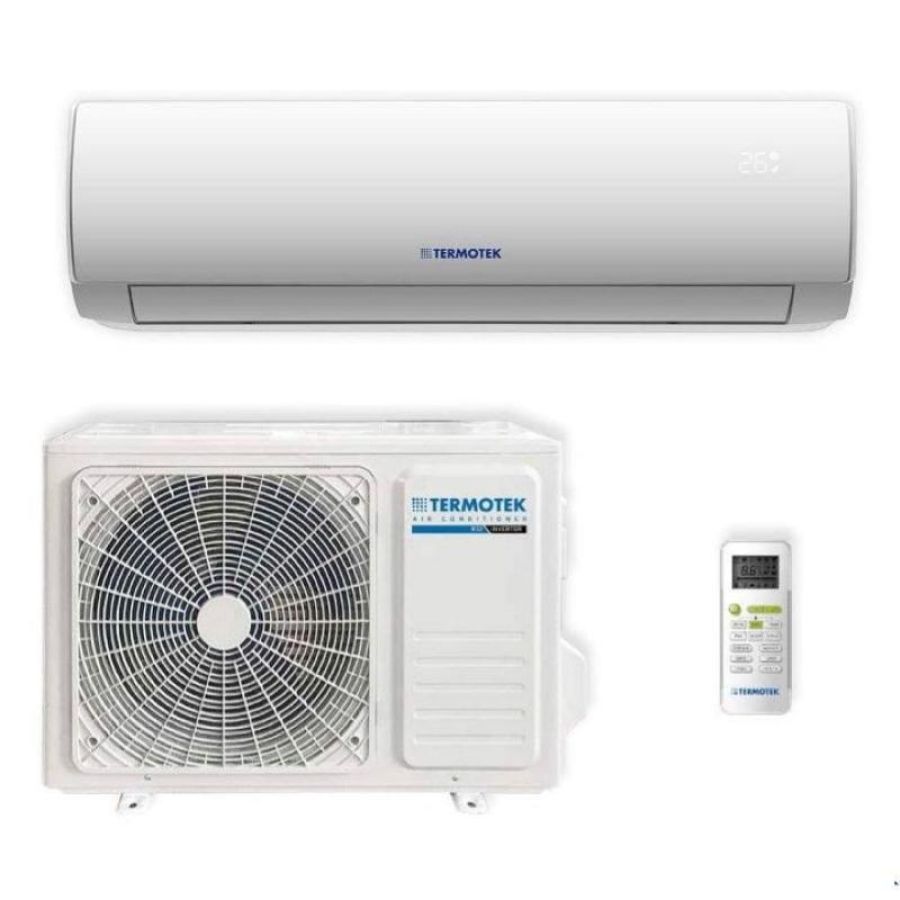 Climatizzatore airplus c12 - unita` interna + esterna - inverter - wifi - 12000 btu r32 a++ bianco