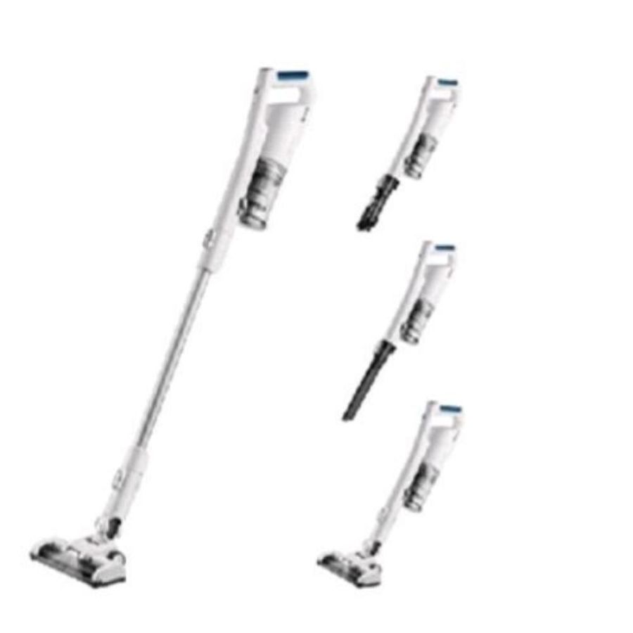 Midea mcs2021wb scopa elettrica ricaricabile senza fili senza sacco 150w filtro con sistema easy clean bianco