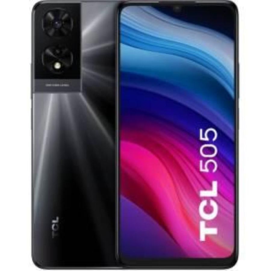 Tcl 505 dual sim 6.75 octa core 128gb ram 4gb 4g lte tim space grey