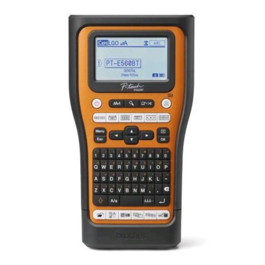 Brother pte560 etichettatrice palmare bluetooth con cavo e senza cavo qwerty 180 x 180 dpi 20 mm/s