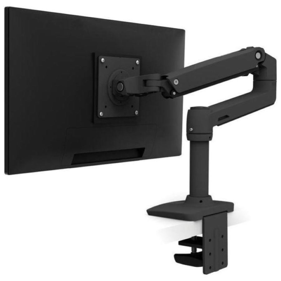 Ergotron lx series 45-241-224 supporto da tavolo per monitor a schermo piatto 34`` morsa-bullone di ancoraggio nero
