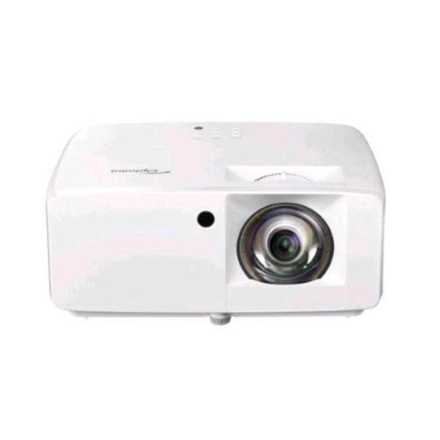 Optoma zw350st videoproiettore laser wxga dlp dura core 3600 lumen posizione verticale e 360° contrasto 300.000 2xhdmi 1xusb-a 1xaudio 3.5mm 1xrs232 1xrj45 ipx6 altoparlante bianco