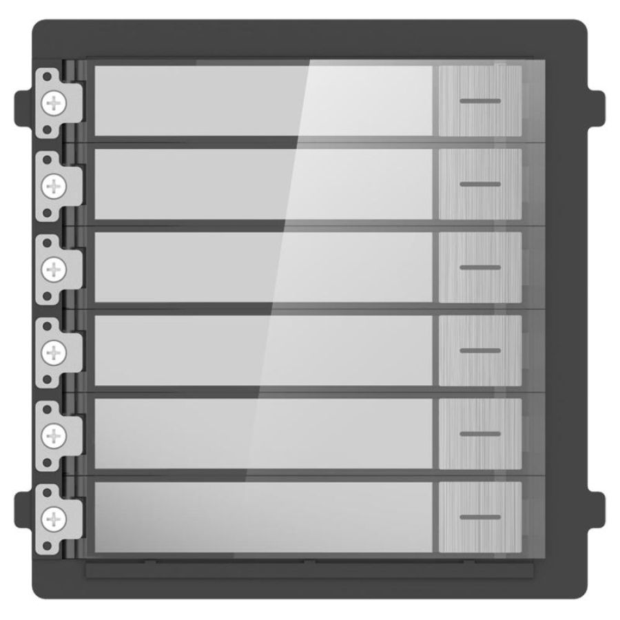 Hikvision pulsantiera intercom silver - ds-kd-kk/s