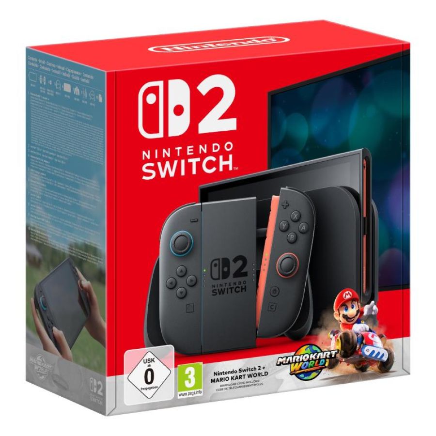 Hw nintendo switch 2 + mkworld