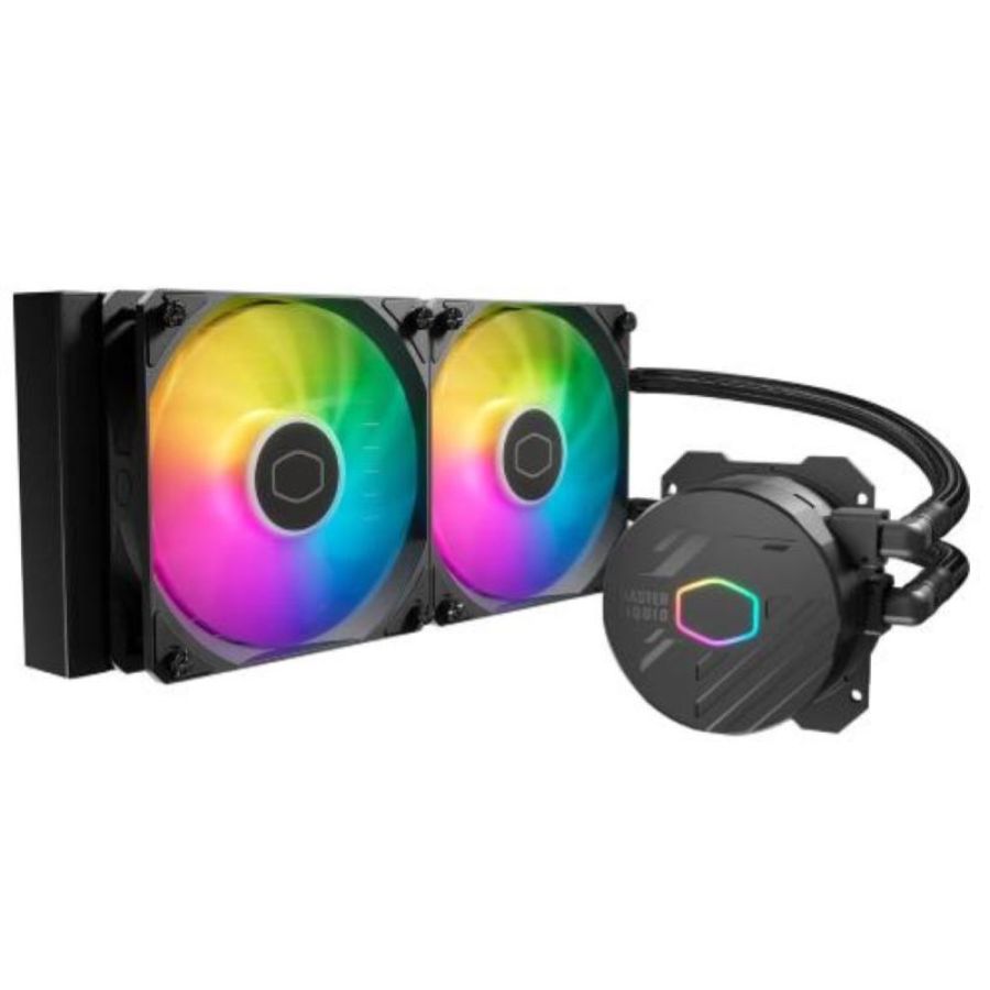 Cooler master masterliquid 240 core ii raffreddamento cpu liquido aio 240mm nero