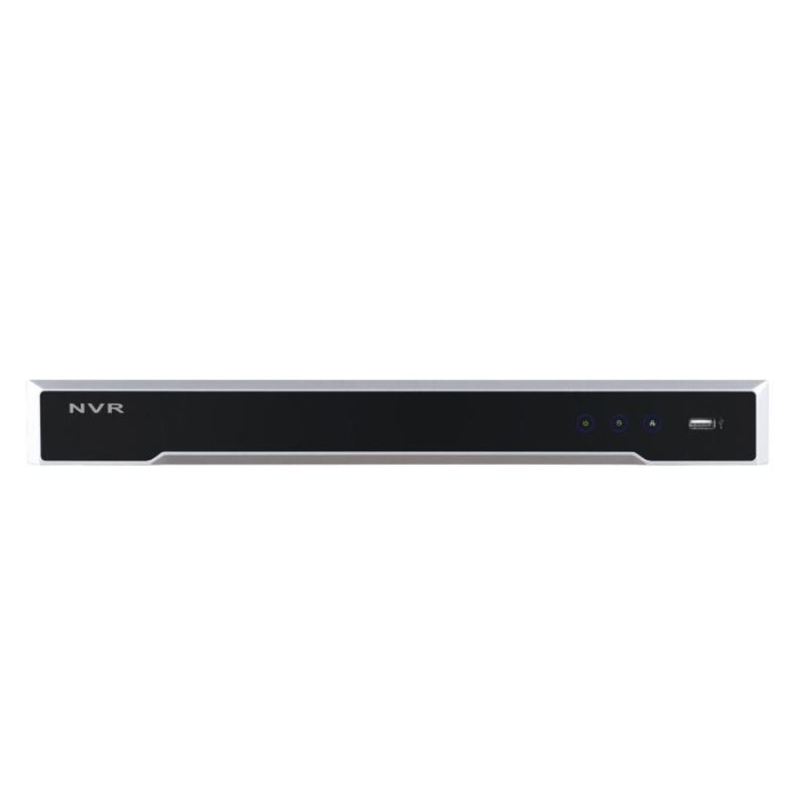 Nvr hikvision pro serie 7600 32ch/16 poe 12mp hdd 2tb - ds-7632ni-i2/16p