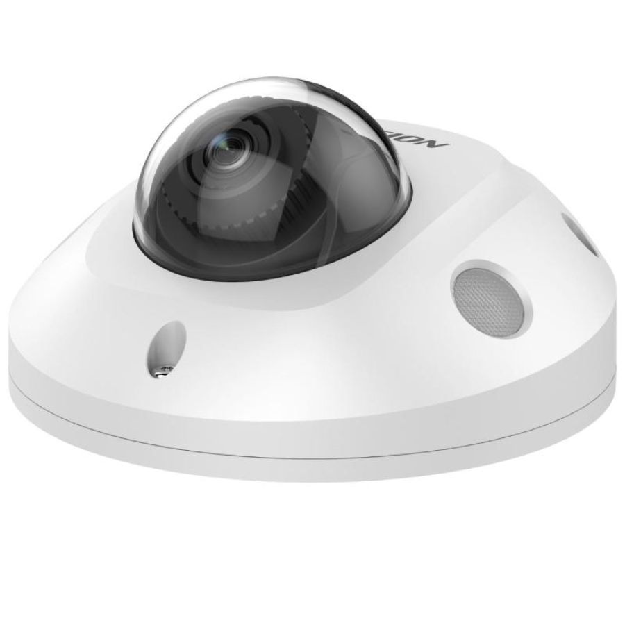 Telecamera hikvision easy ip 4.0 acusense microdome ip ottica fissa h.265+ smart (5) 4mp - ds-2cd2546g2-iws(2.8mm)