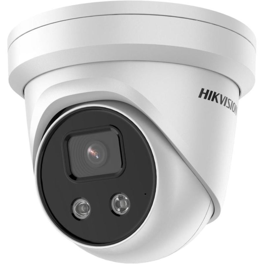Telecamera hikvision pro easy ip 4.0 acusense minidome ip 4k (3840 x 2160) ottica fissa 2.8mm - ds-2cd2386g2-iu(2.8mm)