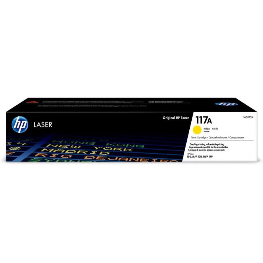 W2072a hp 117a toner giallo 700p
