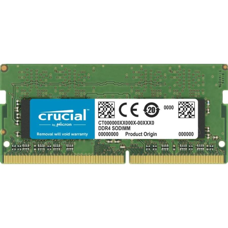 Crucial ct32g4sfd832a memoria ram 32gb 3.200mhz tipologia so-dimm tecnologia ddr4