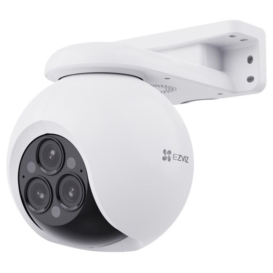 Ezviz h80f triple lens 2k+ - telecamera motorizzata da esterno - visione 360 - 2k+ - color night vision - human detection - audio bidirezionale - difesa attiva