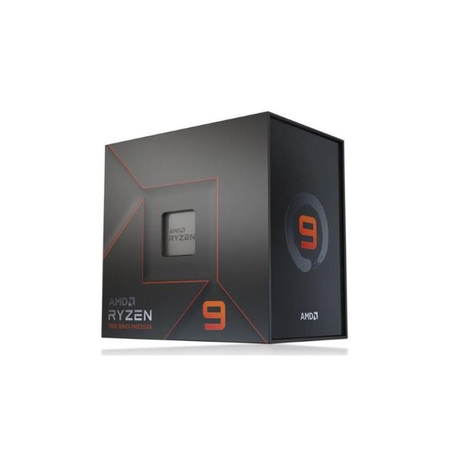 Amd ryzen 9 7900x - processore, 12 core-24 thread, ?socket am5, architettura zen 4, 76 mb l3 cache, 170 w tdp, nero