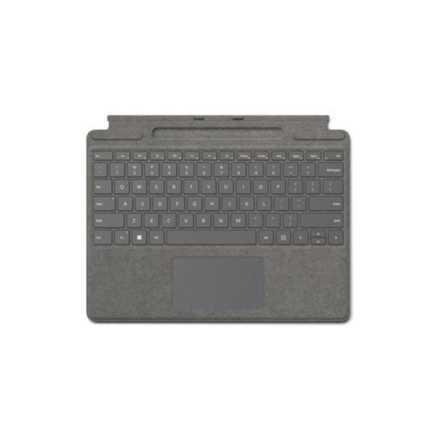 Microsoft surface pro tastiera con alloggiamento penna platino
