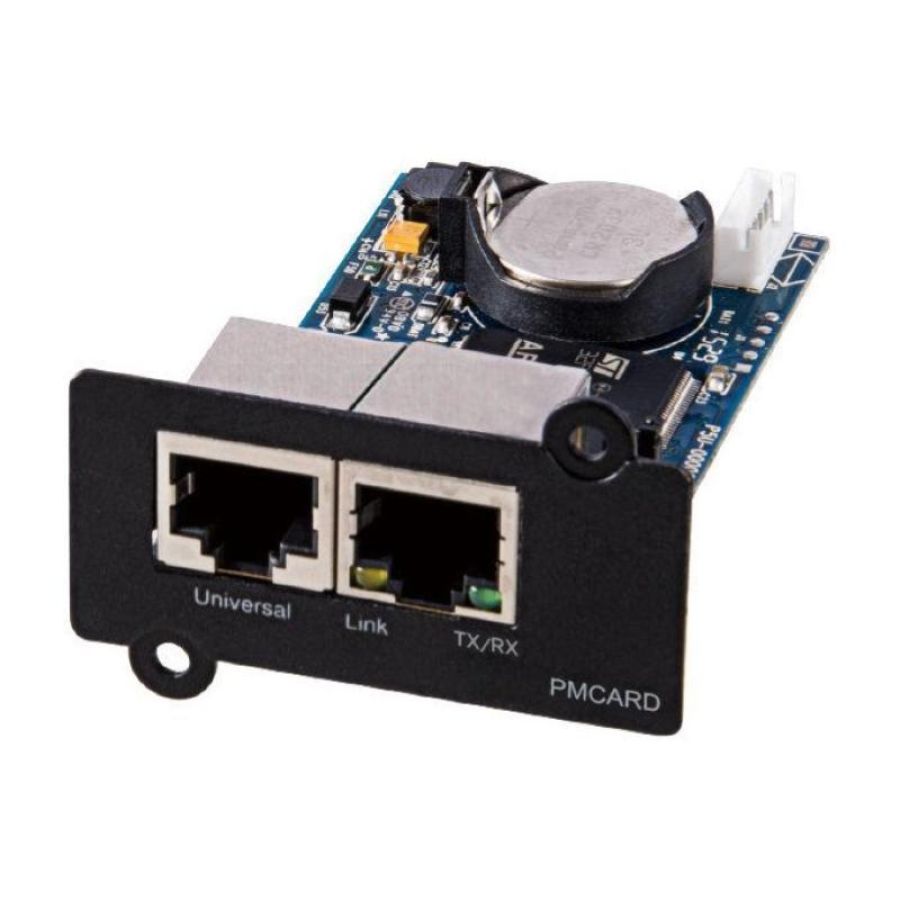 Conceptronic nmc01 scheda gestione remota ups zeus51e-52e 2 porte rj-45 monitoraggio