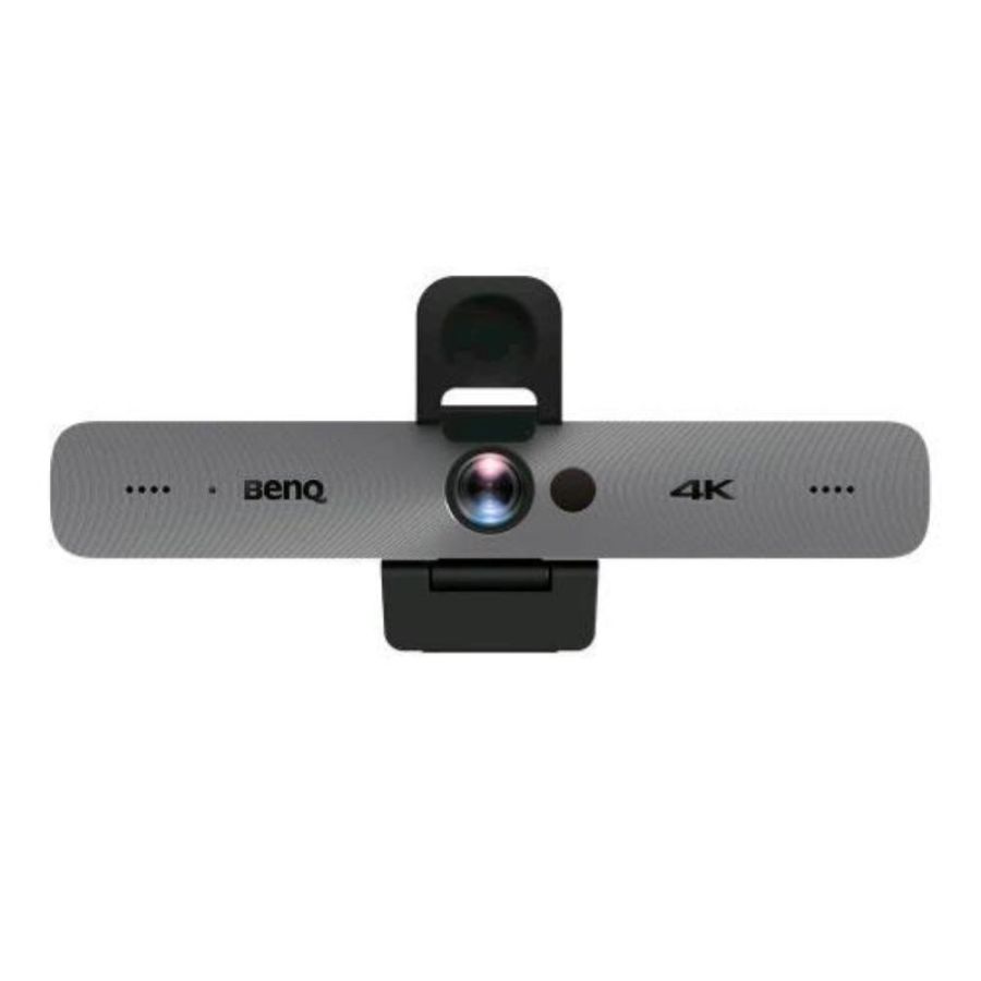Benq dvy32 webcam 4k ultra hd zoom digitale 5x 60 fps usb3 nero/grigio