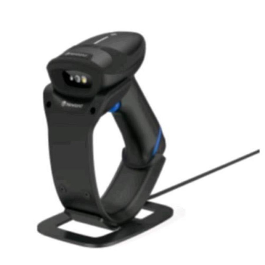 Newland hr33 marlin lettore di codici a barre portatile 1d/2d cmos wireless bluetooth kit con supporto e cavo
