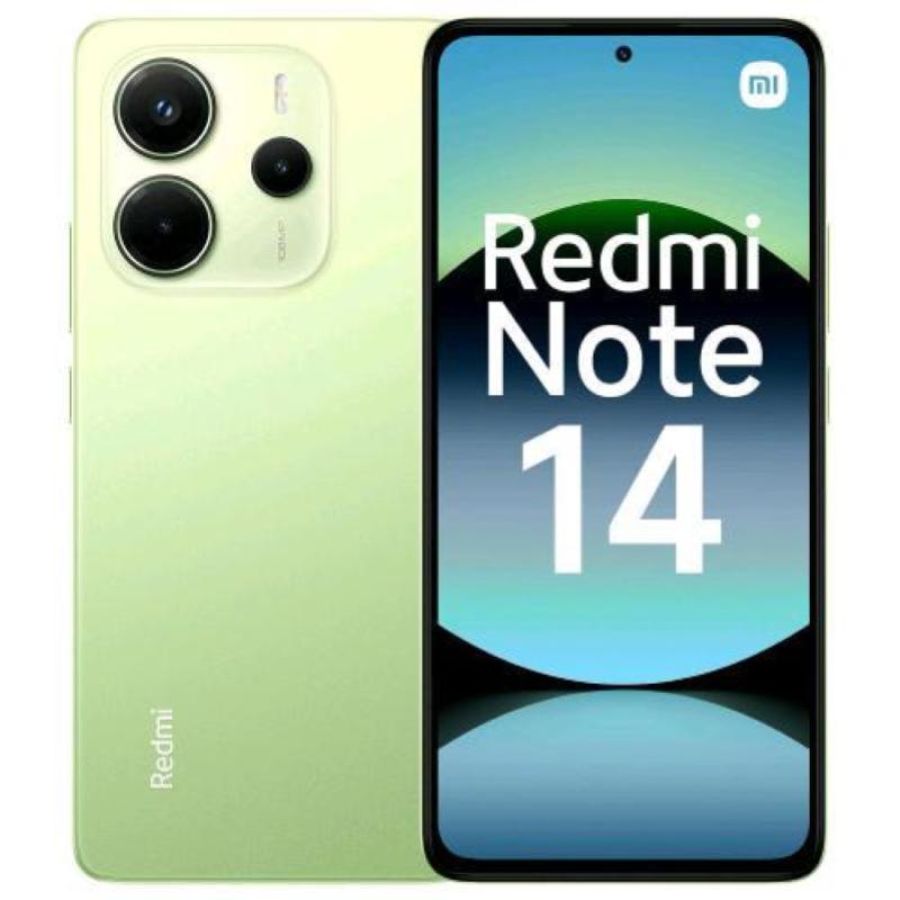 Xiaomi redmi note 14 dual sim 6.67 octa core 128gb ram 6gb 4g lte italia green