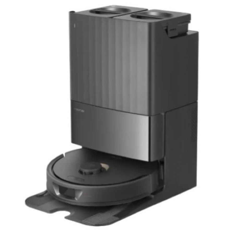 Roborock qrevo maxv black aspirapolvere robot con stazione di pulizia