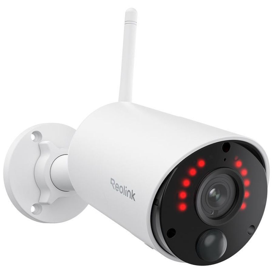 Reolink argus series b320 (bwb2k07sp) - telecamera 3mp wi-fi a batteria con pannello solare