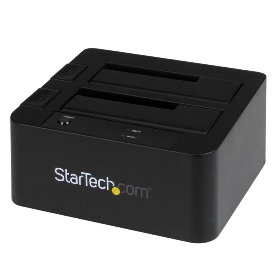 Startech.com docking station usb 3.0 per doppio hard disk sata / esata ssd da 2,5\/3,5\ con uasp
