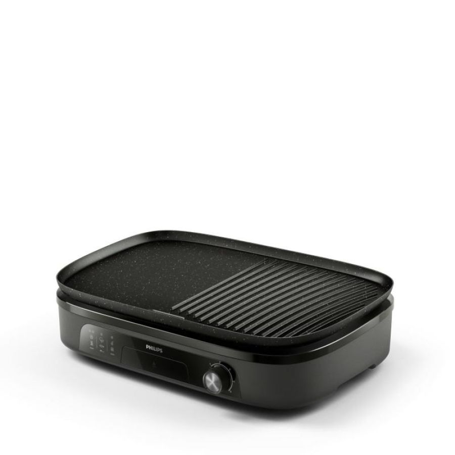 Philips ped philips grill elettronico tavolo 2400w 1250cm2 hd6210/90