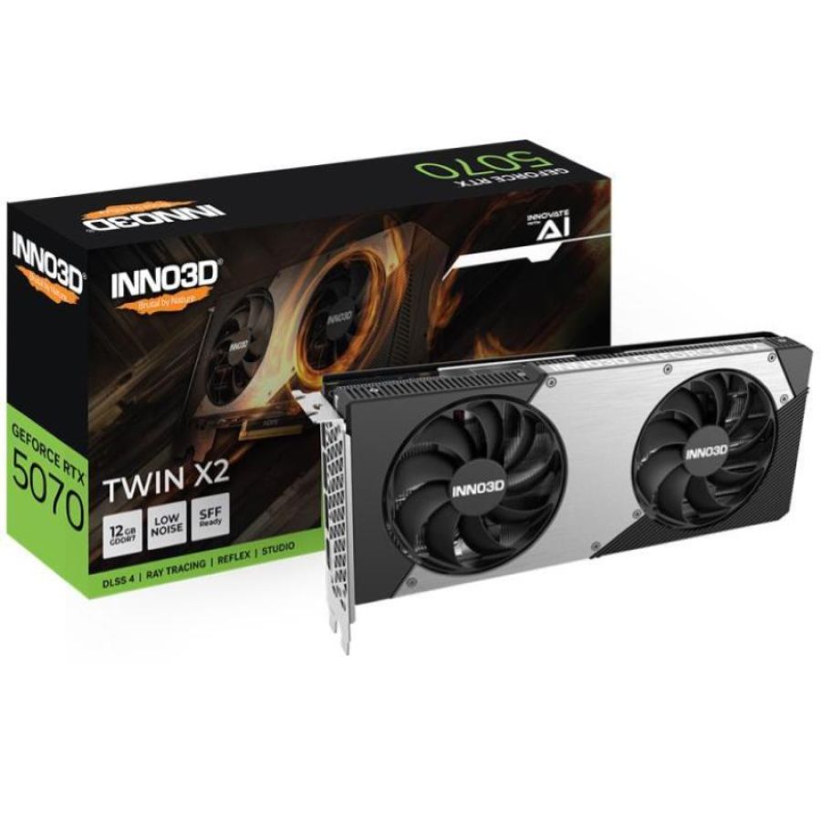 Scheda video geforce rtx 5070 twin x2 12 gb (n50702-12d7-195064n)