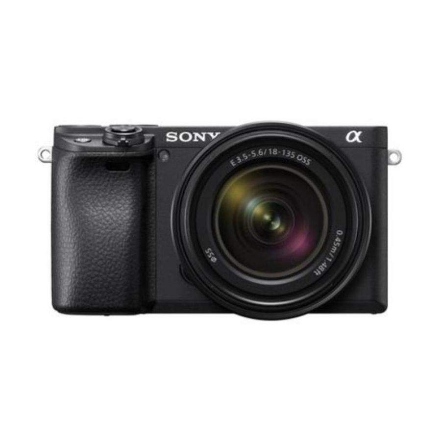 Kit fotocamera mirrorless sony alpha a6400 + obiettivo 16-50mm (ilce-6400lb) - menu italiano