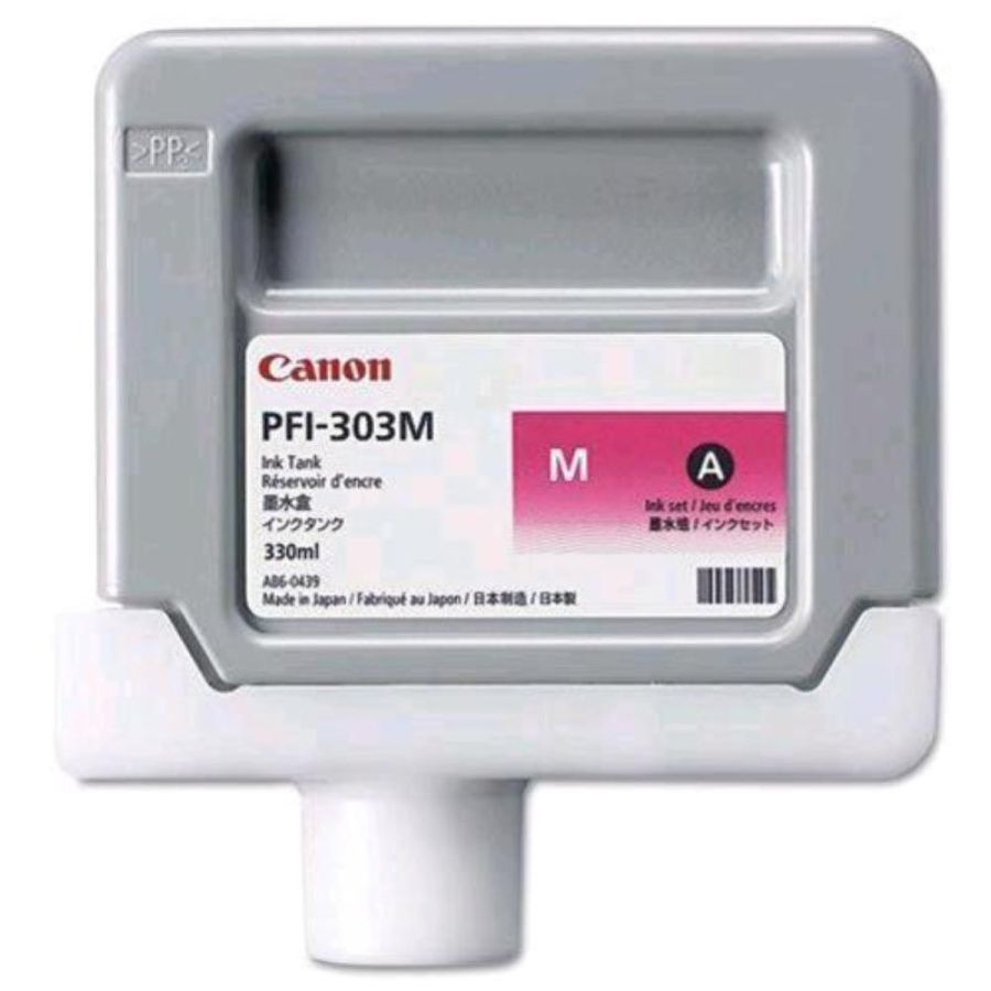 Serbatoio canon inch. magenta pfi-303m singolo (330ml) 2960b001aa x ipf 810 ipf 815 ipf 820 ipf 825