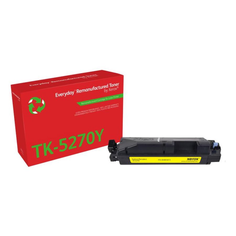 Xerox comp reman kyocera tk-5270y giallo