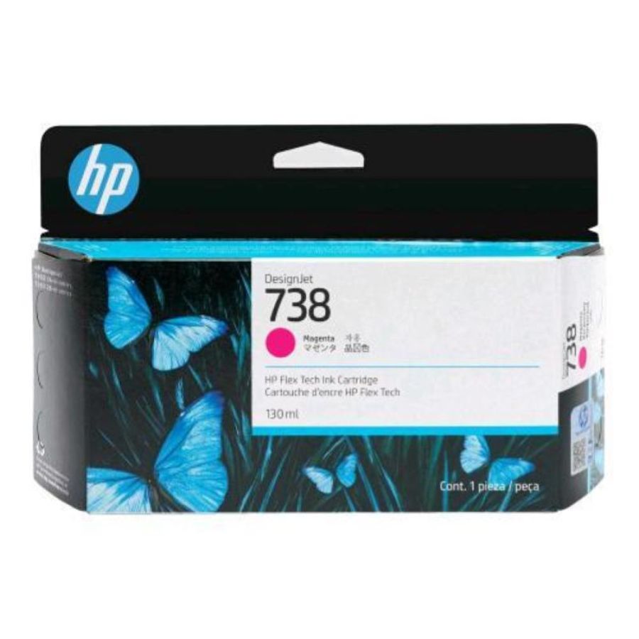 Hp cart ink magenta designjet 738