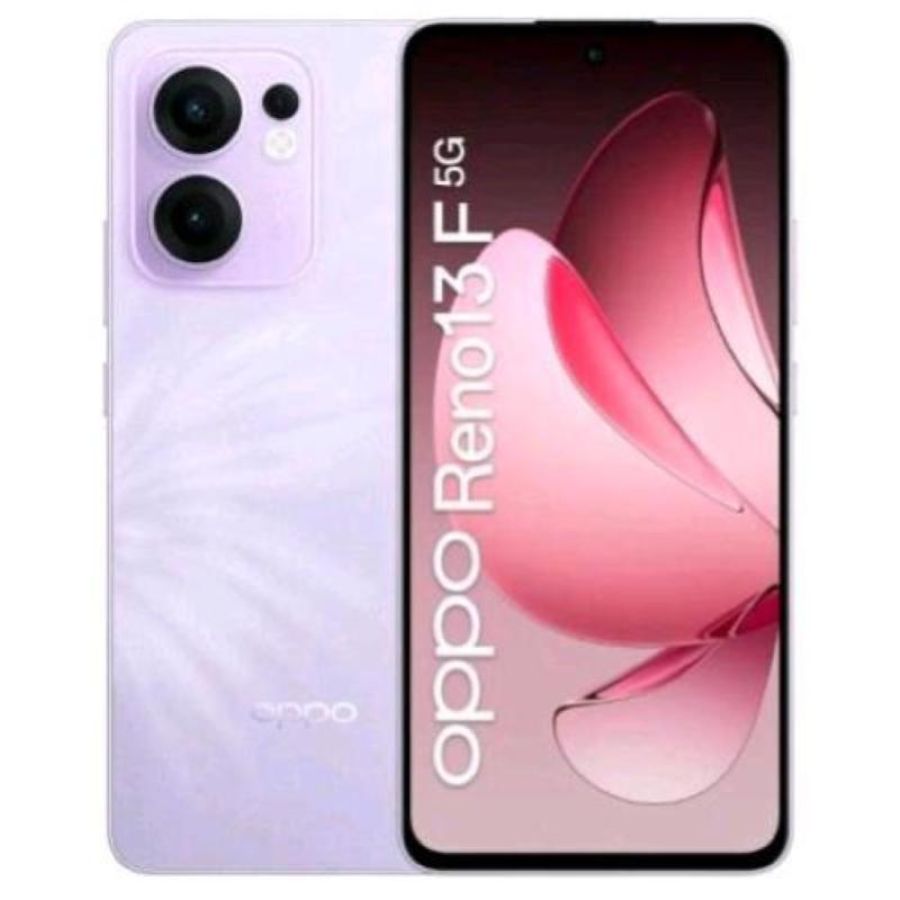 Oppo reno 13f 5g dual sim ai 6.67 octa core 256gb ram 8gb 5g tim plume purple