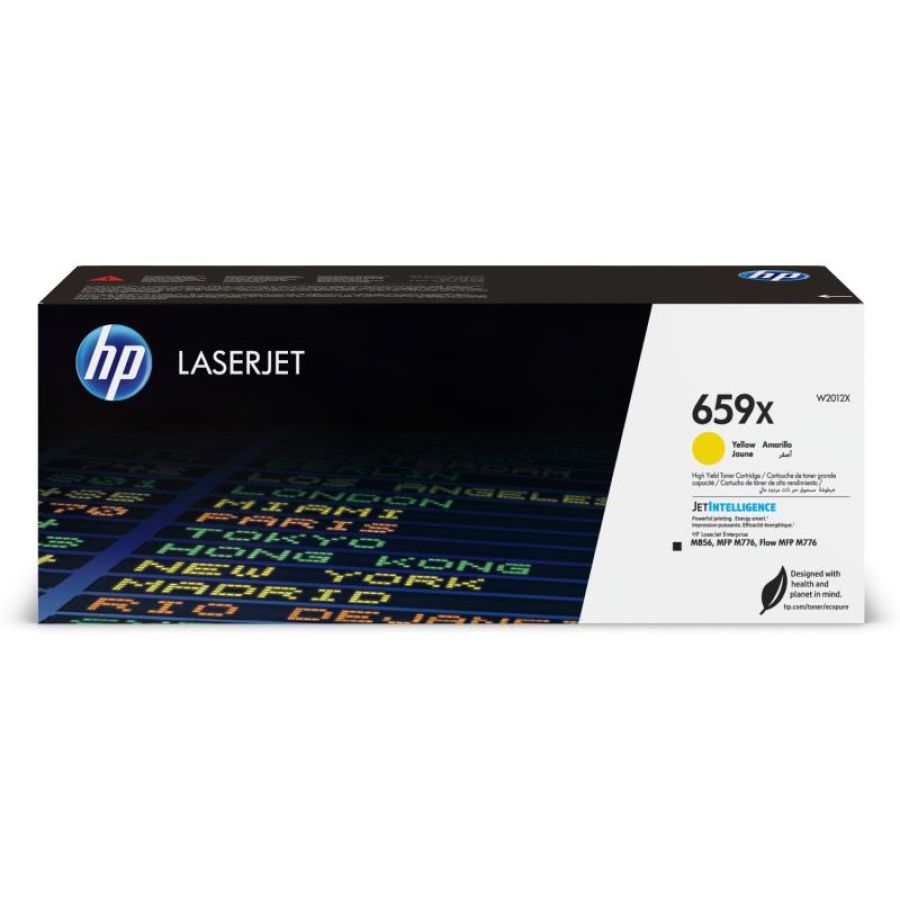 Hp laserjet cartuccia toner giallo originale 659x ad alta capacità