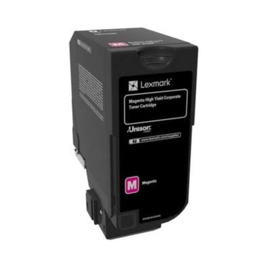 Lexmark 84c2hme cartuccia toner 1 pz originale magenta