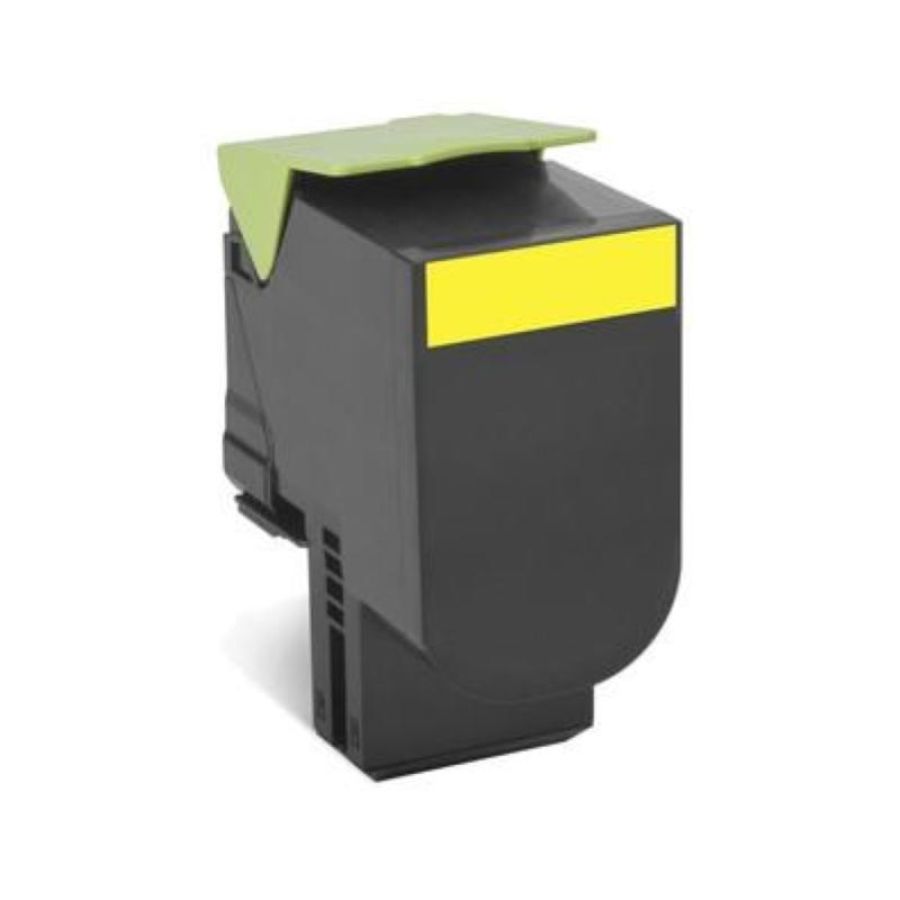 Lexmark 802sy cartuccia toner 1 pz originale giallo