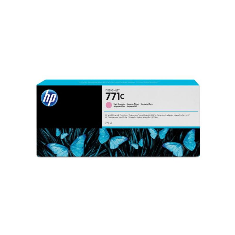 Hp cartuccia inchiostro magenta chiaro designjet 771c, 775 ml