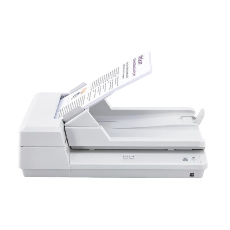 Ricoh sp-1425 scanner piano e adf 600 x 600 dpi a4 bianco