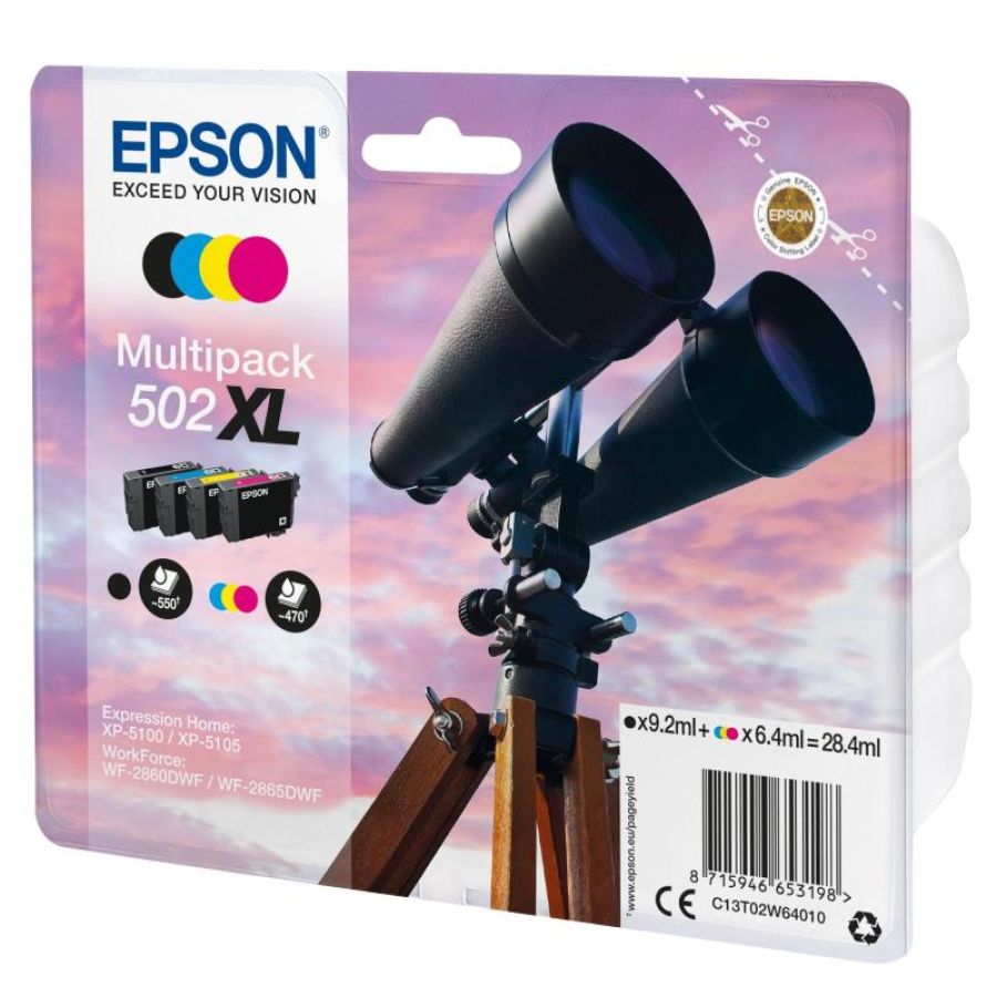 Epson multipack 4-colours 502xl ink