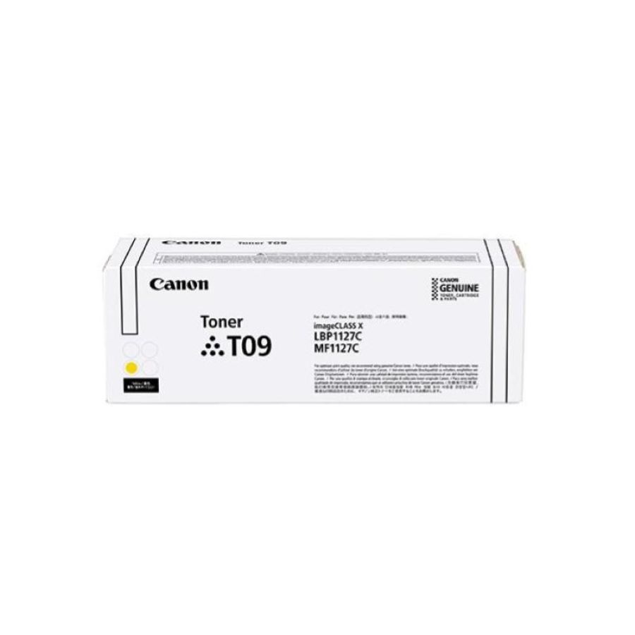 Canon toner t09 y cartuccia toner 1 pz originale giallo