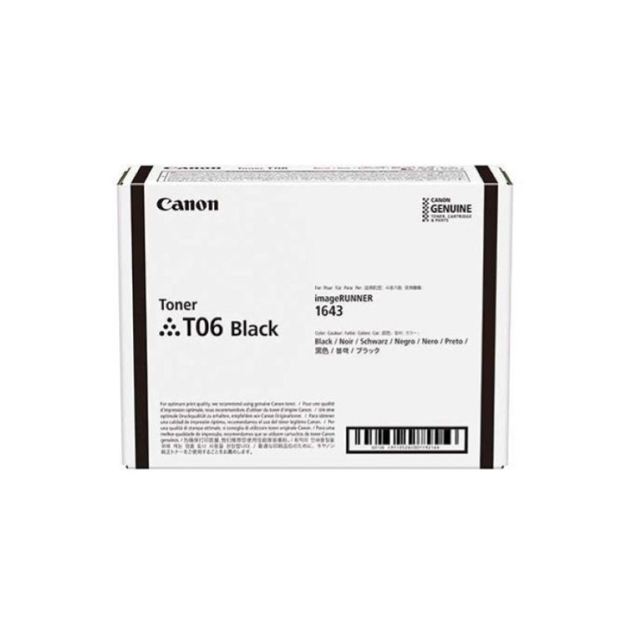 Canon t06 cartuccia toner 1 pz originale nero