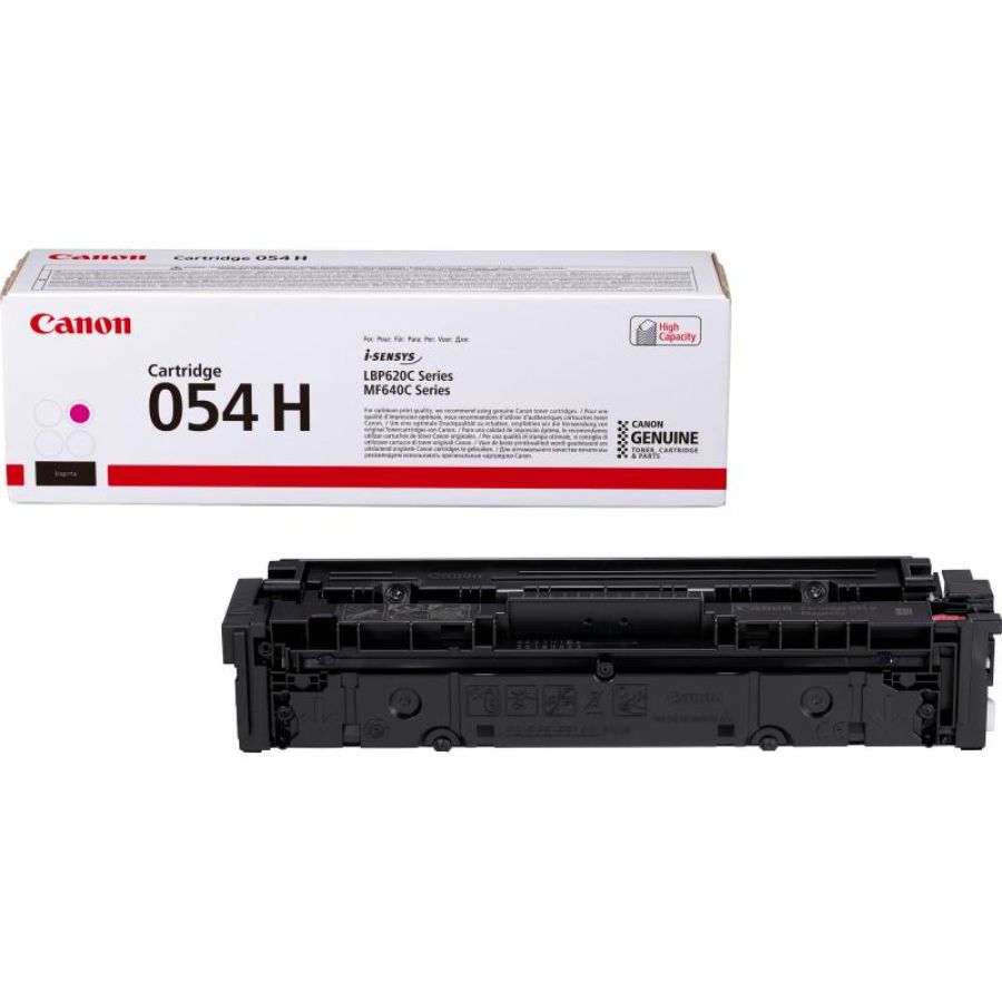 Canon cartuccia del toner a resa elevata 054 h, magenta