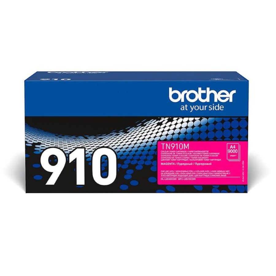Brother tn-910m cartuccia toner 1 pz originale magenta