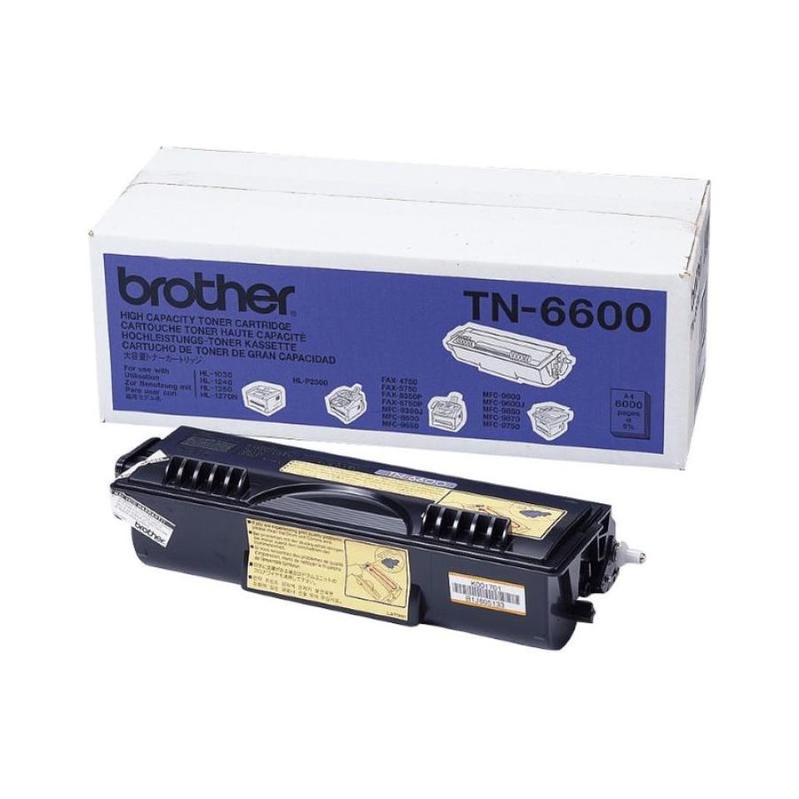 Brother tn-6600 cartuccia toner 1 pz originale nero
