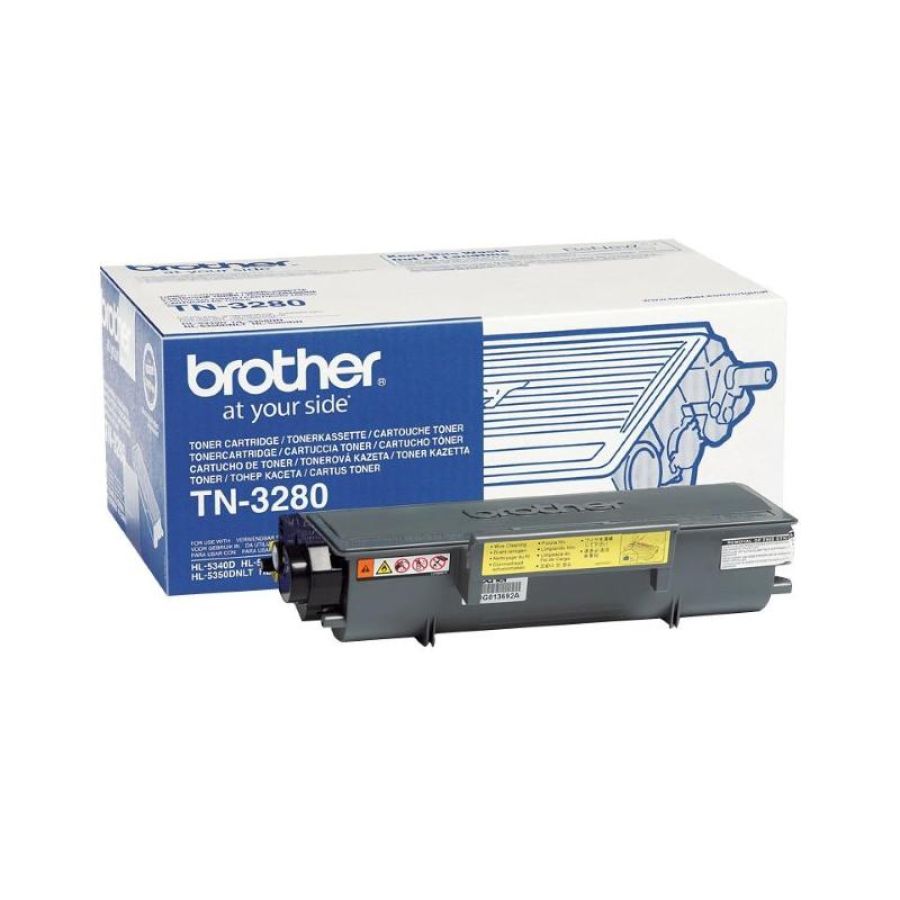 Brother tn-3280 cartuccia toner 1 pz originale nero