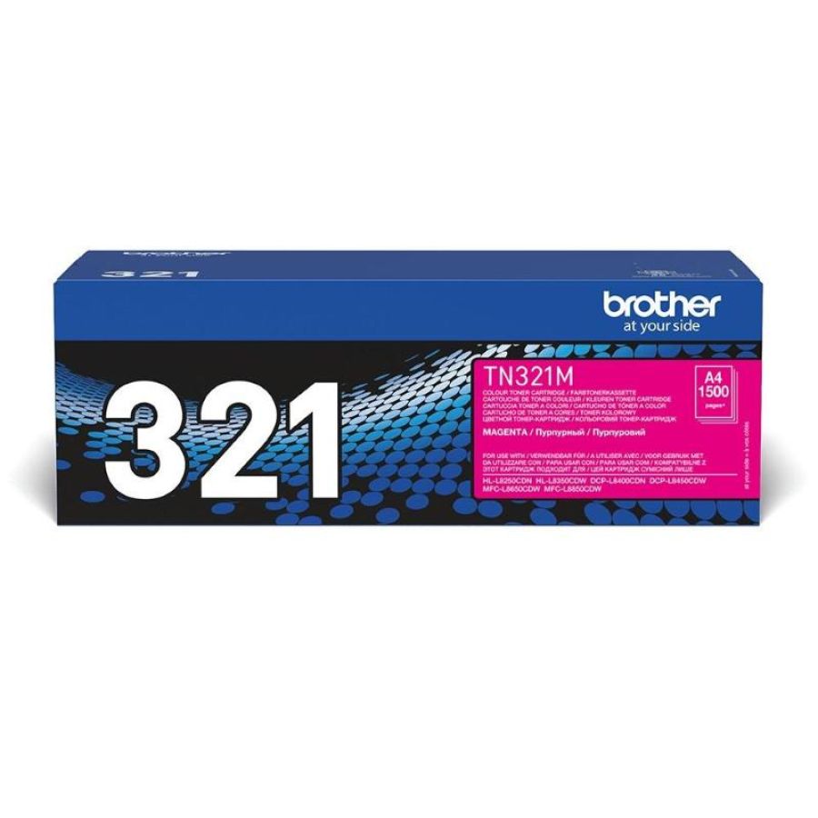 Brother tn-321m cartuccia toner 1 pz originale magenta