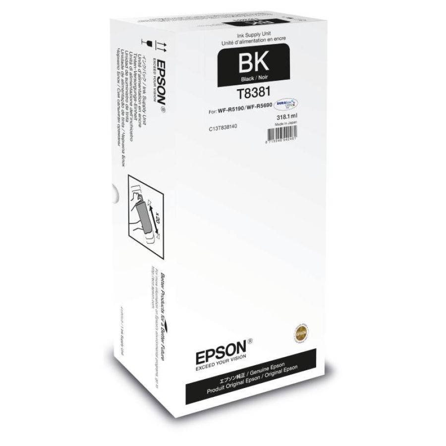 Epson black xl ink supply unit