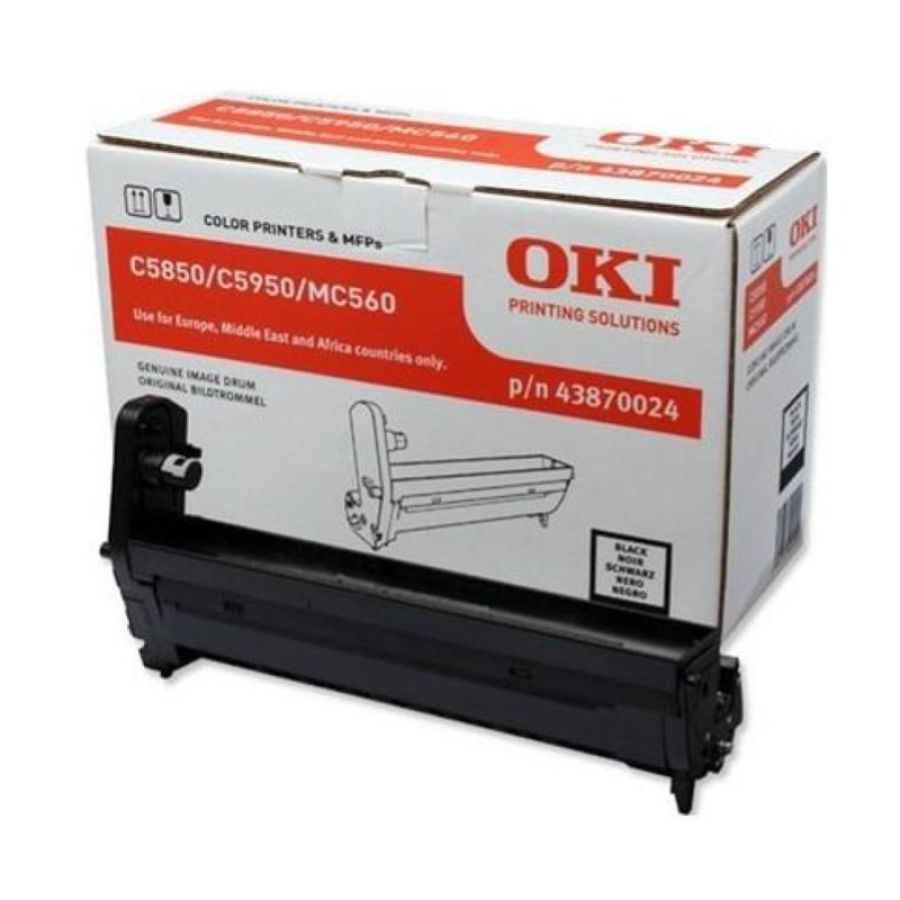 Oki black image drum for c5850/5950 originale