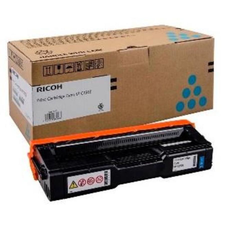 Ricoh 407544 cartuccia toner 1 pz originale ciano